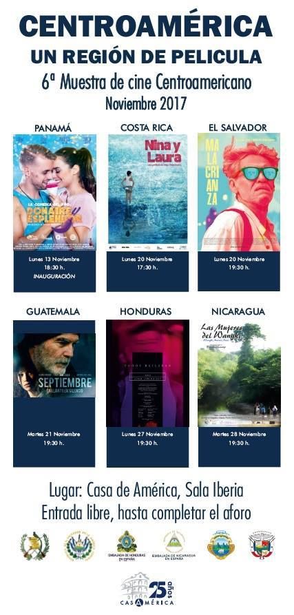 CENTROAMÉRICA, UNA REGIÓN DE PELÍCULA. 6ª MUESTRA DE CINE CENTROAMERICANO EN MADRID